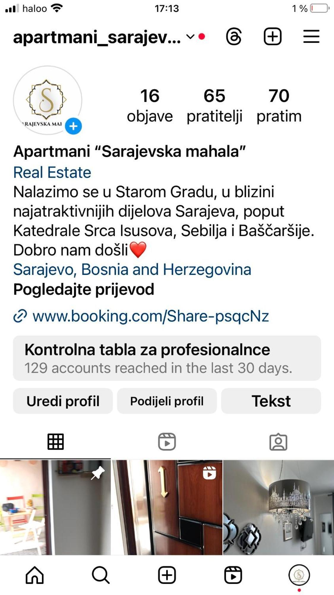 Sarajevska Mahala Apartment Sarajevo Luaran gambar